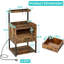  Ensemble de 2 tables de chevet avec lumières DEL et tiroir-548923855-545165064