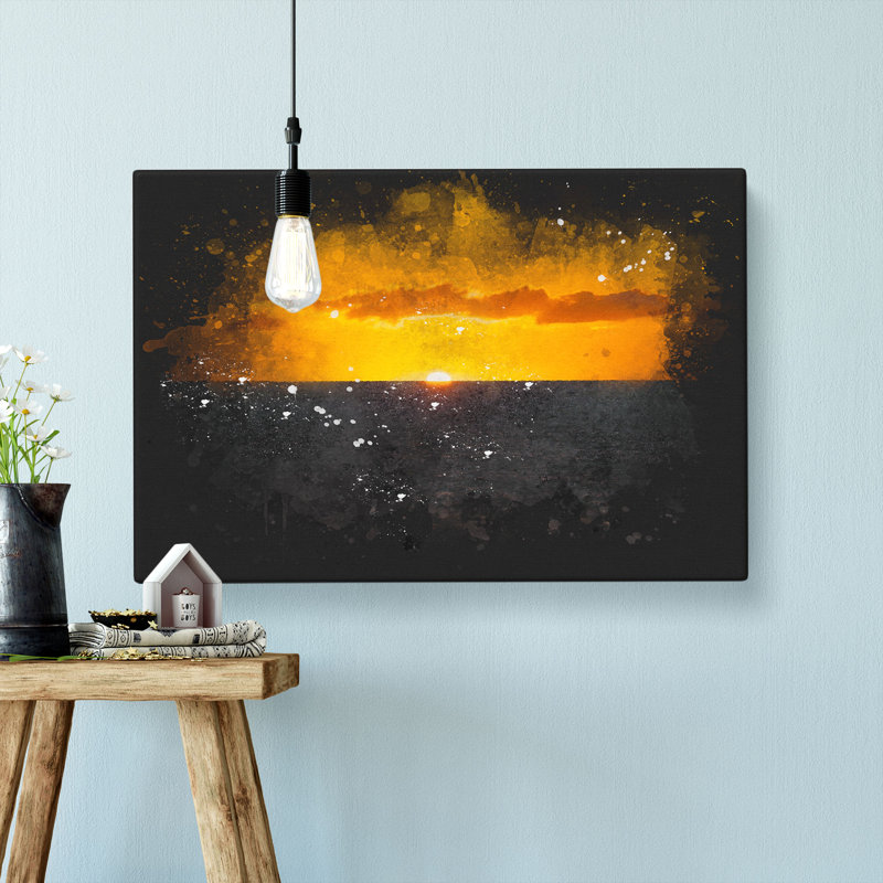 Goodbye to the Sun - Wrapped Canvas, 40cm H x 60cm W x 3cm D