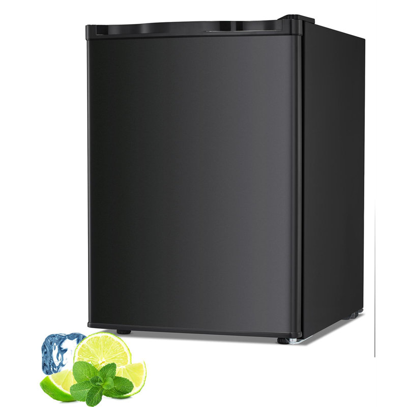2.1 Cubic Feet Undercounter Upright Freezer with Adjustable Temperature Controls, Black
