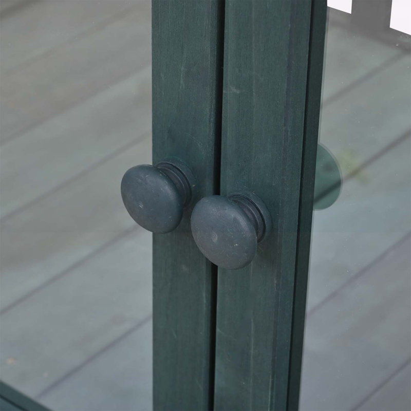 Mini serre portable avec des caractéristiques polyvalentes pour le jardinage toutes saisons, Vert