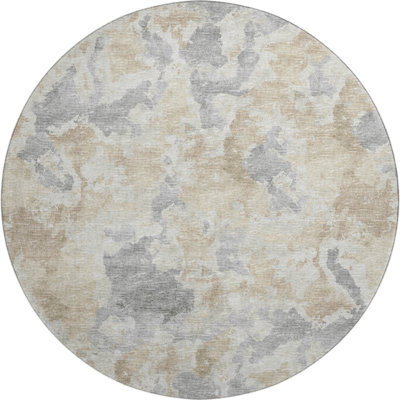 Premium Machine Washable Hintzen AMF67 Beige Rug