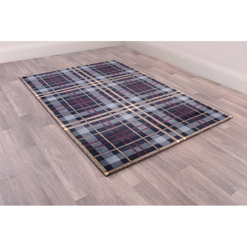 Seabrook Tufted BLUE Rug, Rectangle 160 x 225cm