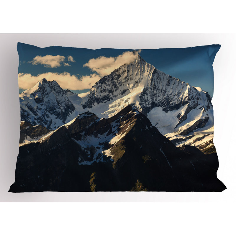 Mountain Polyester Sham Set, Twin