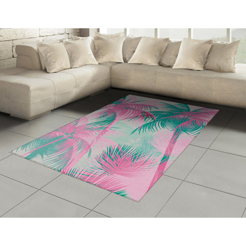 Houa Patterned Hand Woven Area Rug, Rectangle 120 x 180cm