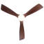 52" intergrated led ceiling fan lighting with solid wood blade