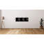 Élégant ensemble d'art mural en verre trempé (3 pièces), 15,8 po x 15,8 po chacun | 100% verre trempé, épaisseur: 0,16 pouce | Superbe peinture décorative pour salon et bureau, design moderne et chic-242836841