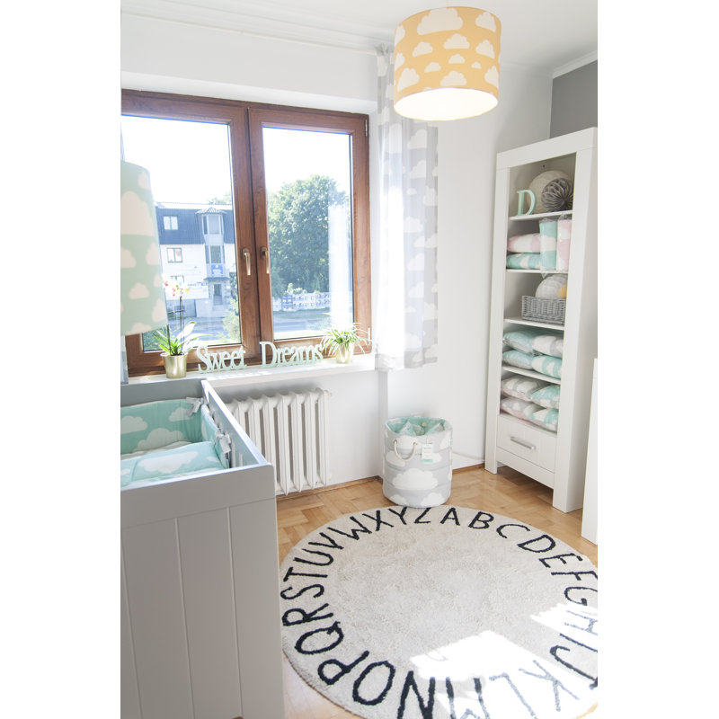 Adells 1 - Light Drum Pendant, Mustard