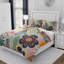 Housse de couette et taies décoratives blanches à pois-4547462