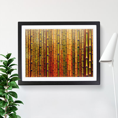 Admirable Bamboo Forest - Framed Print