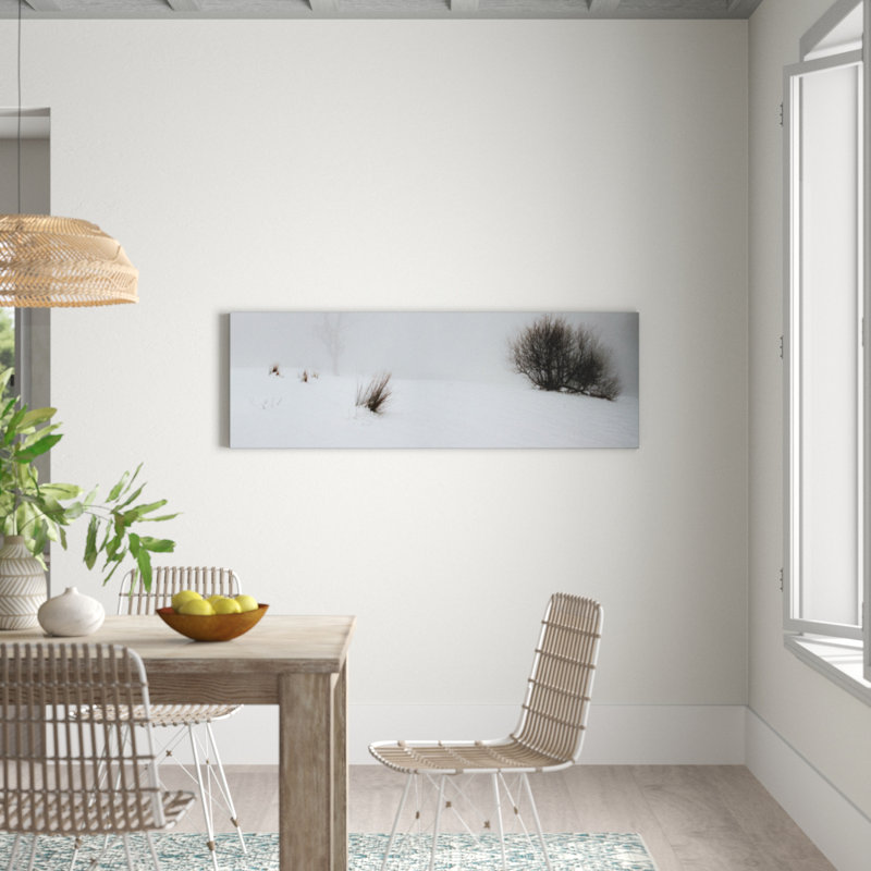 White-Out by Andrew Brown - Wrapped Canvas Print