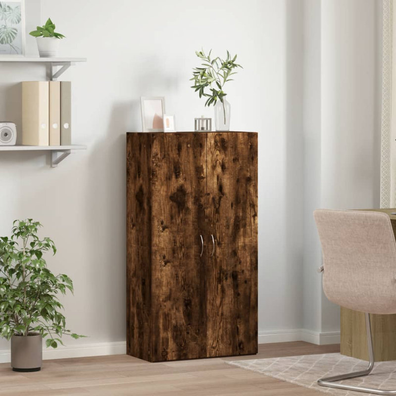 Storage Cabinet, Smoked Oak