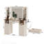 Mobilier de chambre à coucher réglable en MDF style moderne pour chambre à coucher