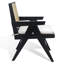 Fauteuil d'appoint en rotin Huck-72232155