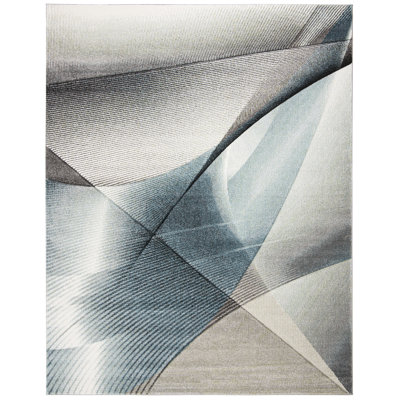 Vilica Grey/Teal Area Rug