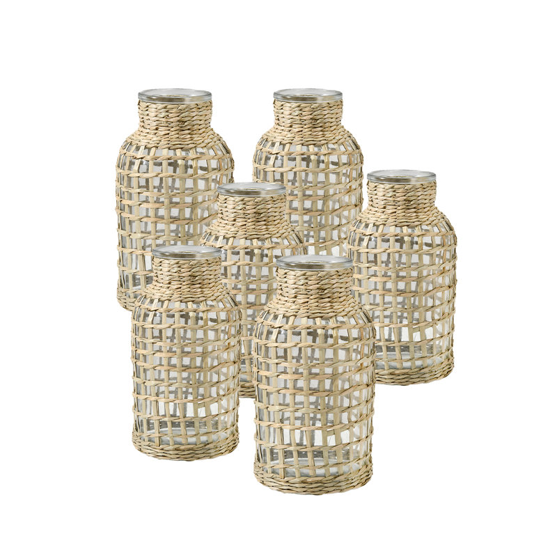 Vase de table en verre