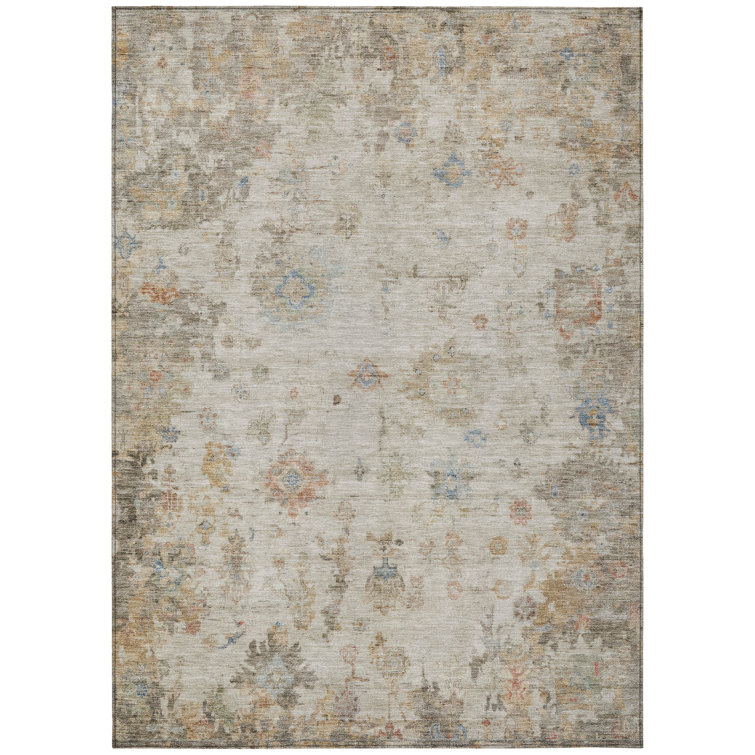 Machine Washable Indoor/Outdoor Emelia ACN2301 Global Rug