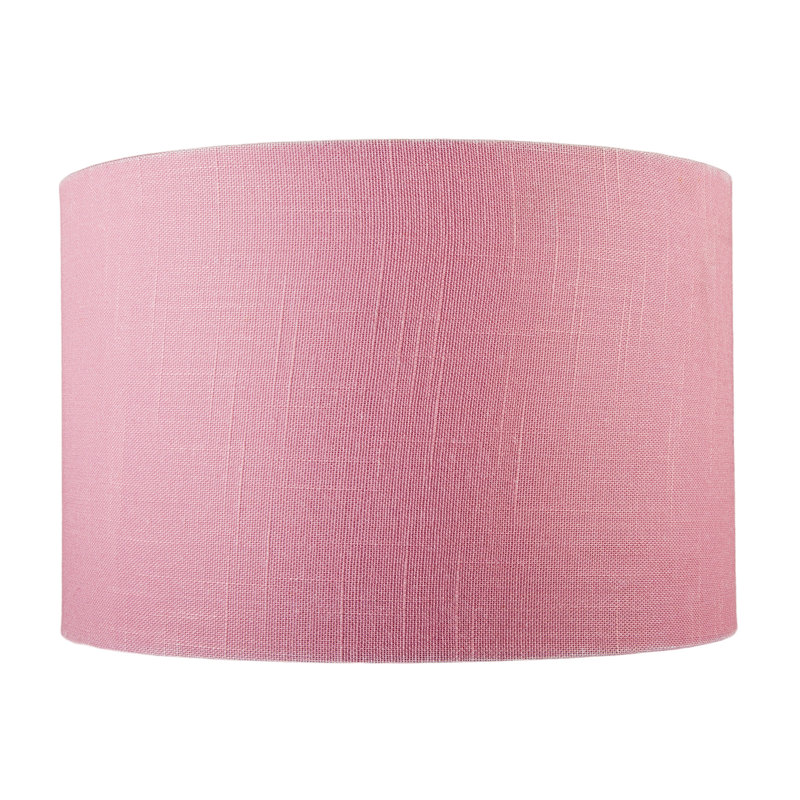 20cm H Fabric Drum Lamp Shade ( Slip-On ), Candy