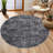 Washable Solid Color Textured Thin Indoor Rug, Low Pile Area Rug with Soft Surface, Non Slip Backing, Easy Clean Design for Living Room, Bedroom, Dorm, Home Office-549291342-551298901