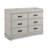 Simmons Kids Asher 6 Drawer Dresser With Changing Top And Interlocking Drawers - Fully Assembled-101322764