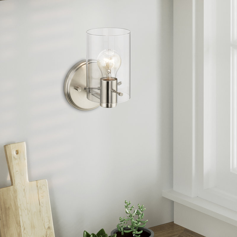 Rosia Wall Sconce, Brushed Nickel
