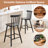 Solid Wood Counter Stool Bar Stool