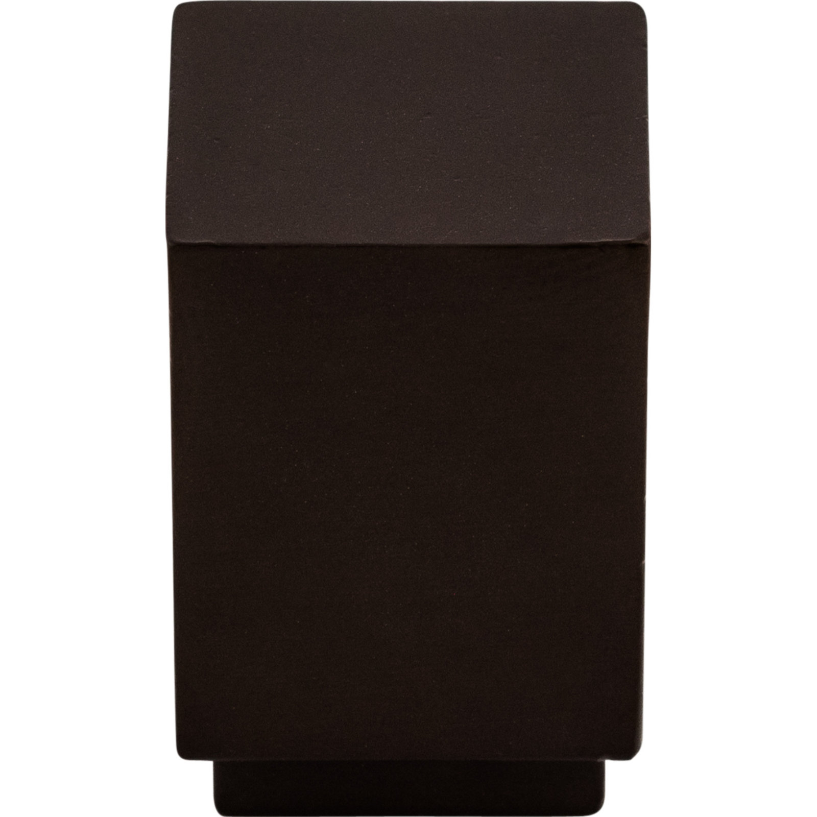 Linear Square Cabinet Knob, Oiled Rubbed Bronze
