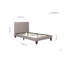 Beckey Upholstered Bed Frame-77597982-26730959