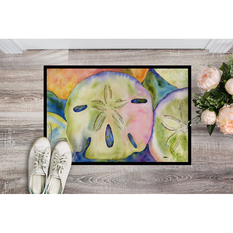 Caroline's Treasures 8545-JMAT Sand Dollar Doormat