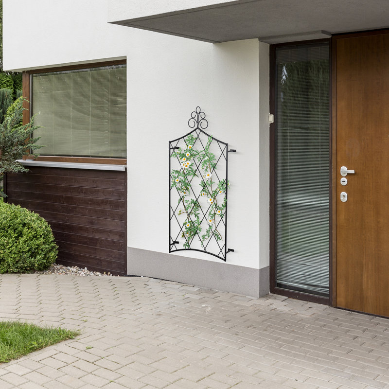 126.2Cm H x 61Cm W Metal Lattice Panel Trellis