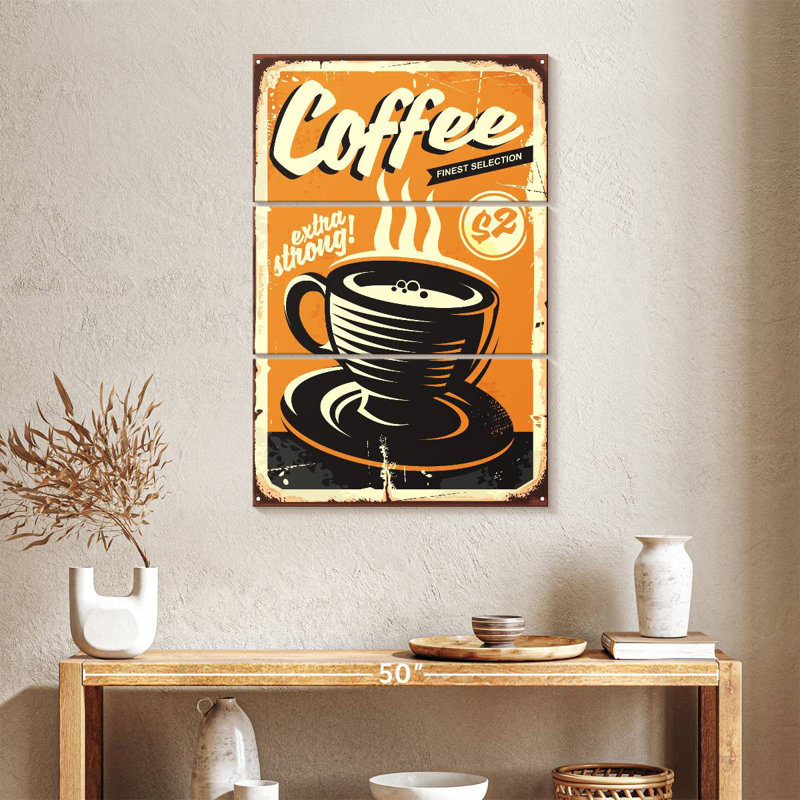 Yarlin Coffee Finest Selection, 38" H x 24" W