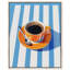 Oliver Gal Depth in a Cup Food & Beverages - Framed Acrylic Glass Wall Art-1288030899