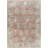 Everly Oriental Machine Made Power Loomed Polyester Area Rug in Red-254465615