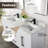 Griselde Free-Standing Double Vanity with Quartz Top-1806320969