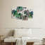 «Monstera Leaves», reproduction sur toile-114088855