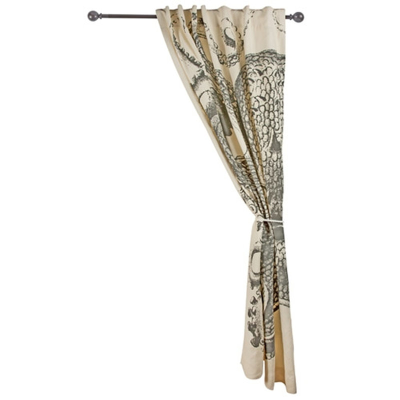 Semi Sheer Curtain Panel