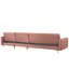 Cuaron 5 Seater Velvet Corner Sofa -1542162949