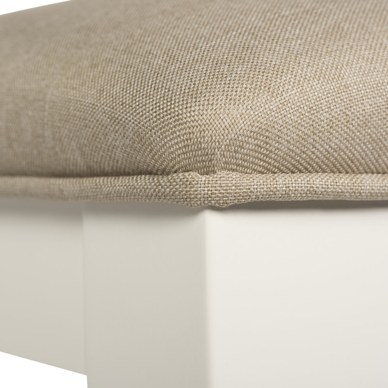 Chaise d'appoint Alvy, Blanc