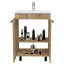 Armoire de meuble-lavabo autoportante 60 "avec division Selma-1357344935