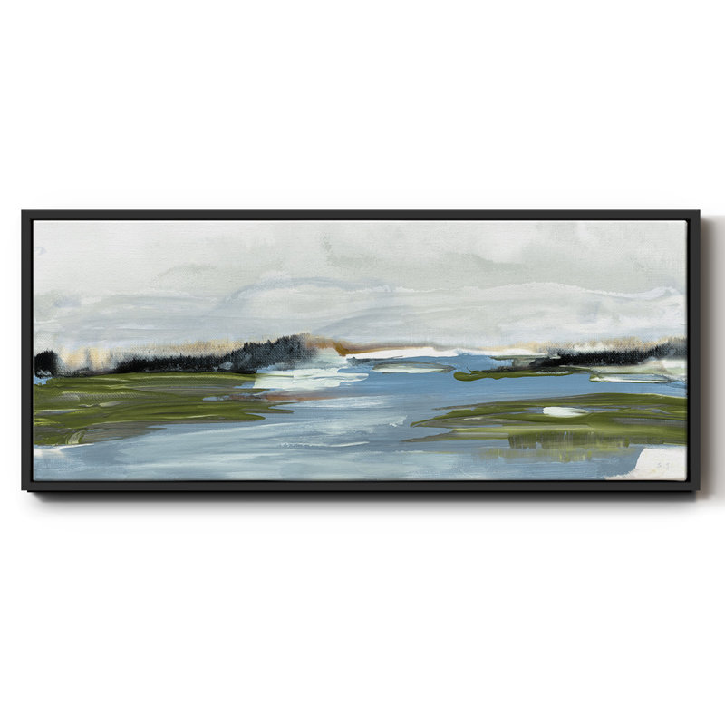 Kattskill Bay- Framed Canvas, 20" H x 50" W