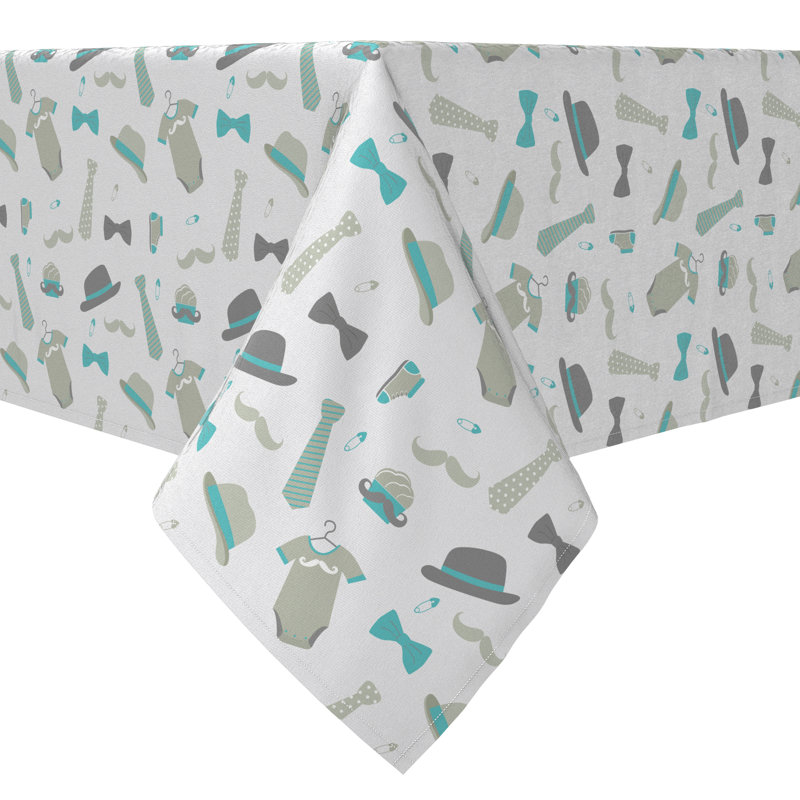 Rectangular Cotton Twill Tablecloth, 84" x 60"