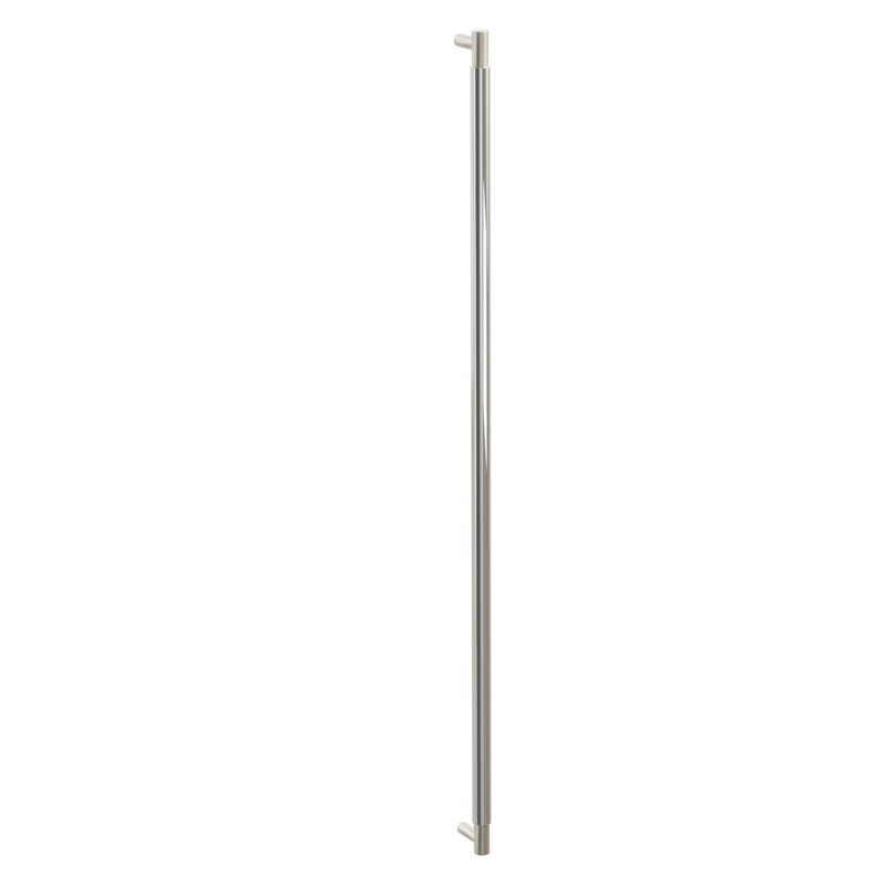 Poignée pour appareil électroménager Emtek, Nickel poli / nickel satiné