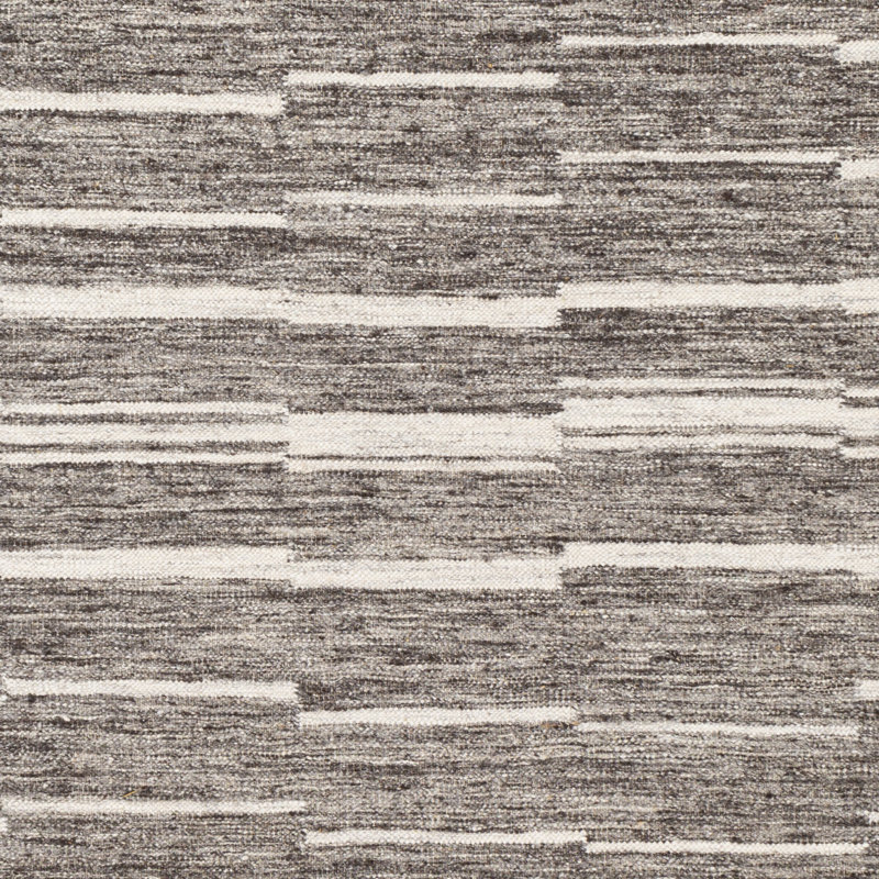 Tamaris Wool Striped Area Rug in Cream, Rectangle 5' x 7'6"