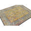 Distressed Homage Hand Knotted Wool Geometric Area Rug-1544013781