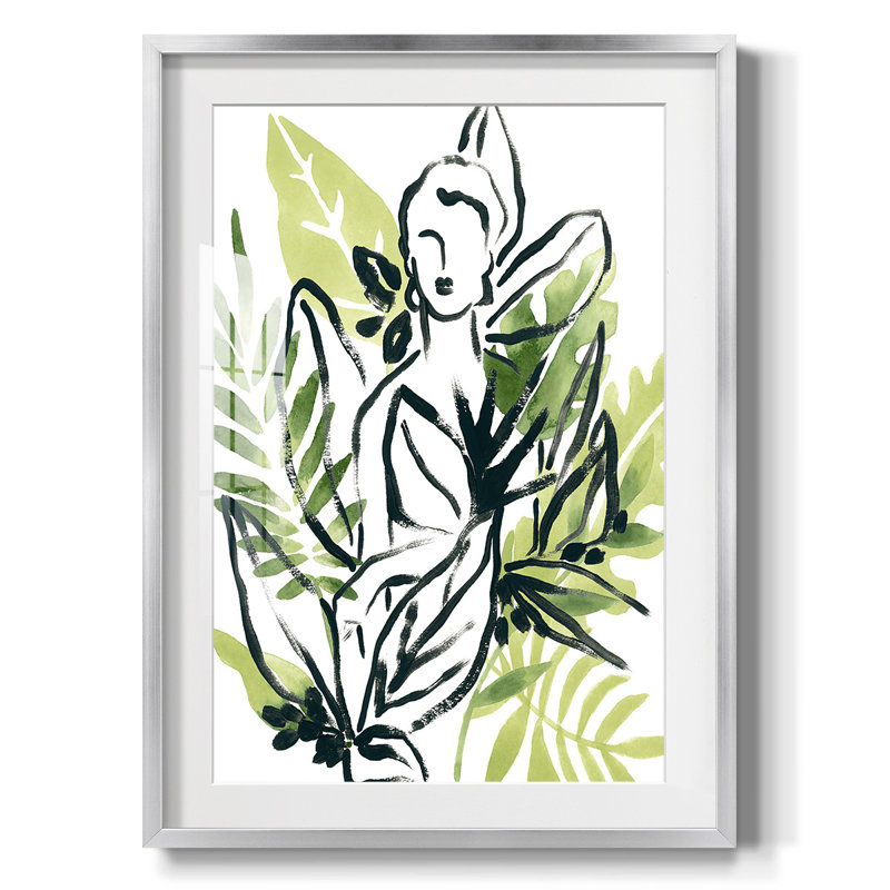 Aldora - Toile tendue avec châssis, H 28,5 po x l 20,5 po, Argent argent
