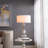 D13x32.8" Table Lamp (Lamp Shade Assembly Required)