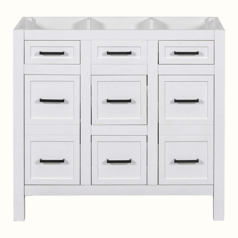 Base de meuble-lavabo simple 35,4 po seulement