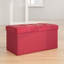 76cm Wide Faux Leather Tufted Rectangle Solid Colour Ottoman with Storage-39850456