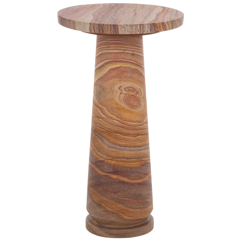 Table de bout à cadre haut 17,5 po Daktari, Brun