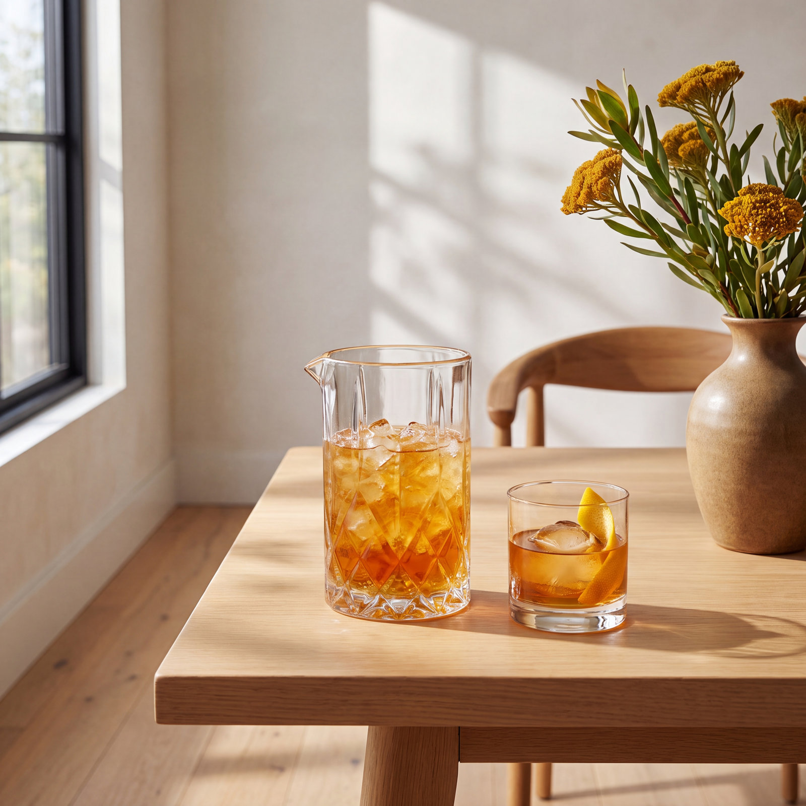 Crystal Mixing Glass