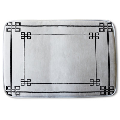 Key Non-Slip Backing Bath Rug